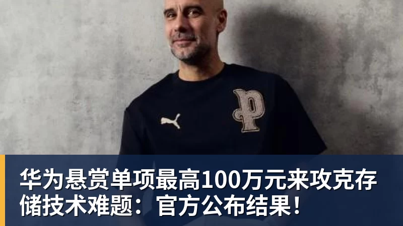 mk体育华为悬赏单项最高100万元来攻克存储技术难题：官方公布结果！
