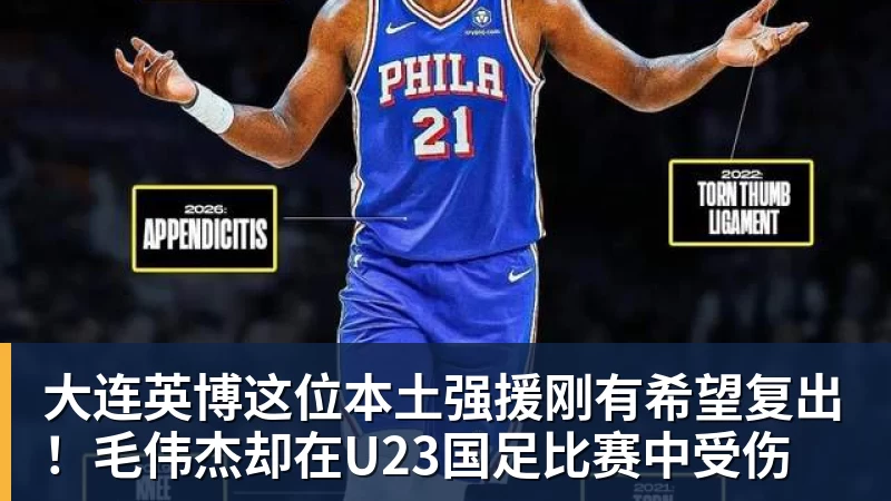 mk体育大连英博这位本土强援刚有希望复出！毛伟杰却在U23国足比赛中受伤